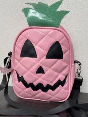 Summerween Pineapple Pumpkin Bag ⭐ RARE ⭐ Crossbody/Backpack